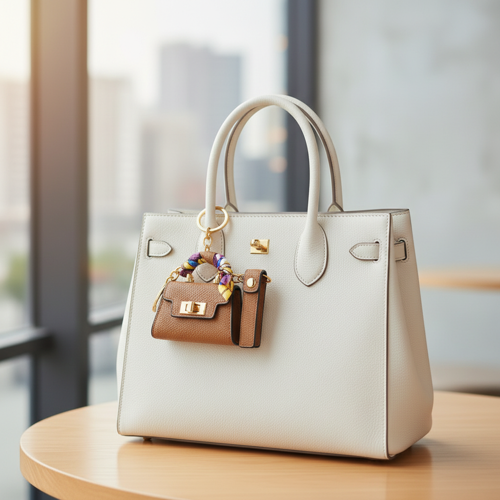 PURSEJAMIN HANDBAG 510 CART BATTERY (CARAMEL BROWN)