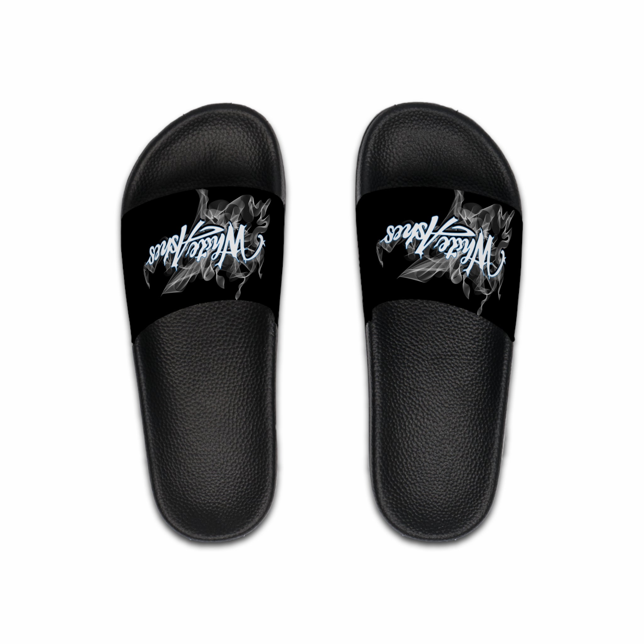 CLASSIC WHITE ASHES SLIDES