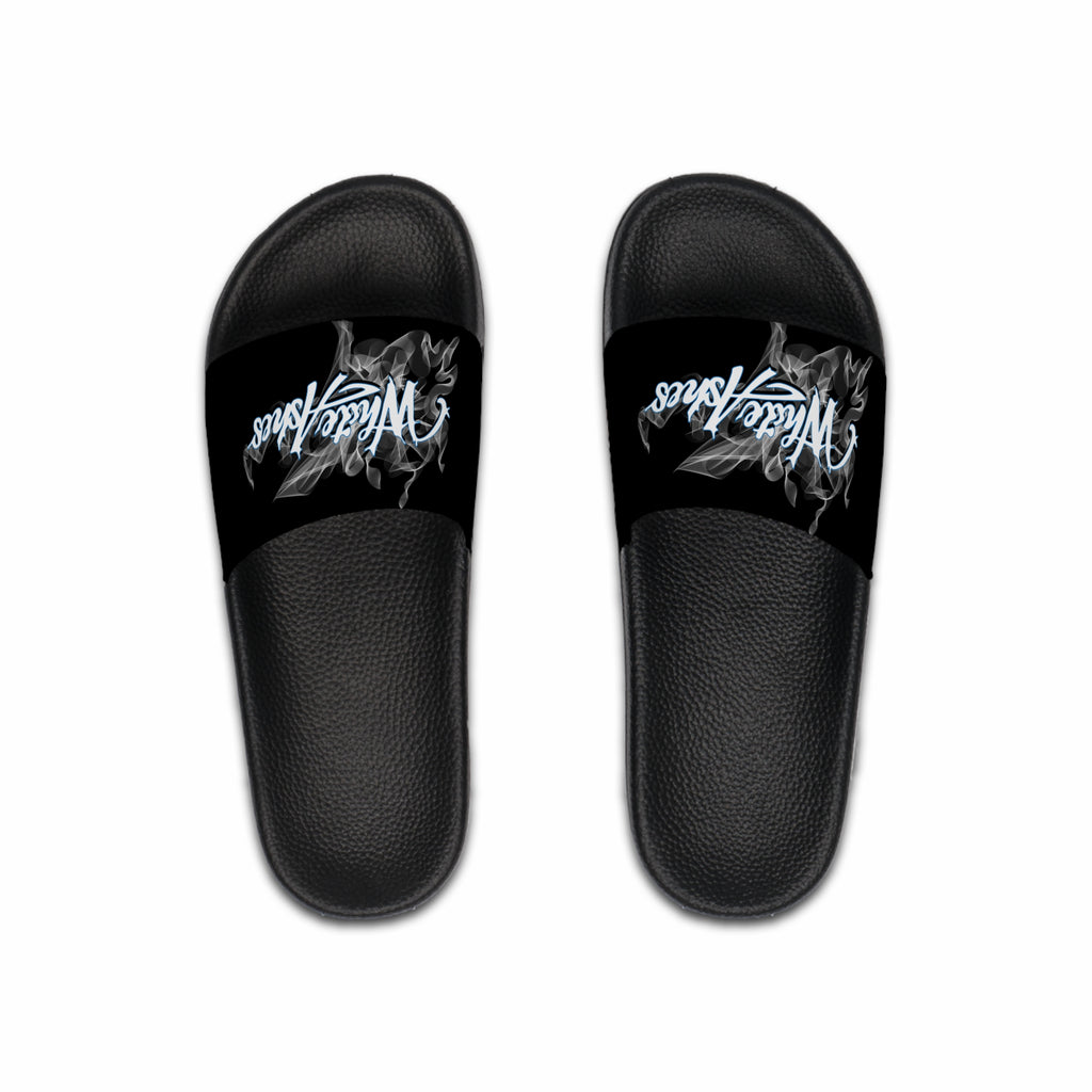 CLASSIC WHITE ASHES SLIDES