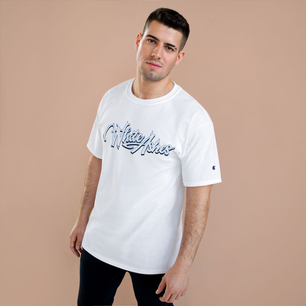 CLASSIC WHITE ASHES CHAMPION T-SHIRT