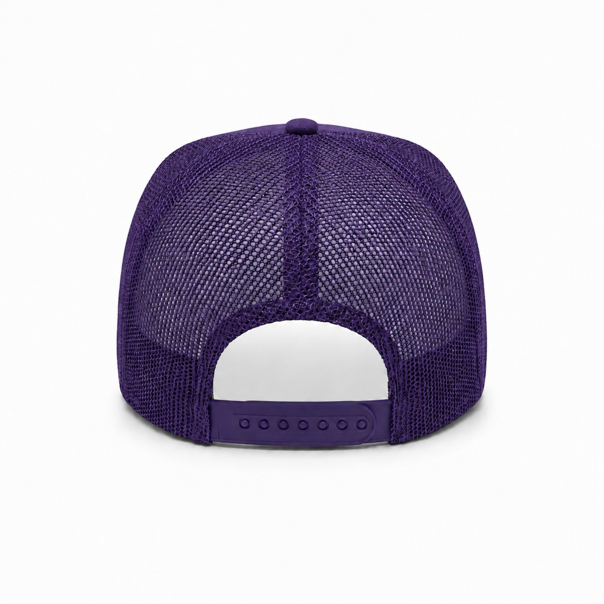 WHITE ASHES TRUCKER HAT (PURPLE REIGN)
