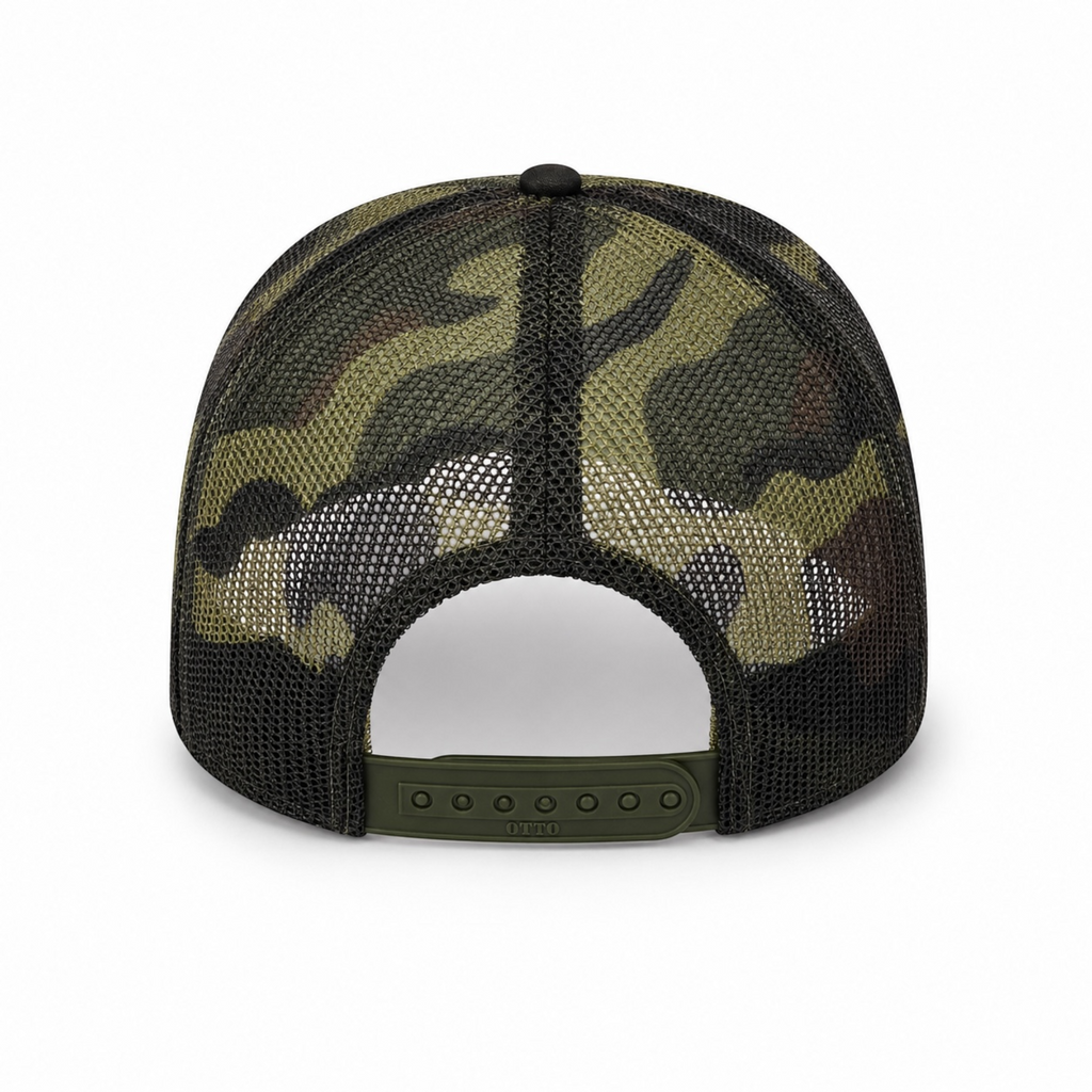 WHITE ASHES TRUCKER HAT (FOREST GREEN)
