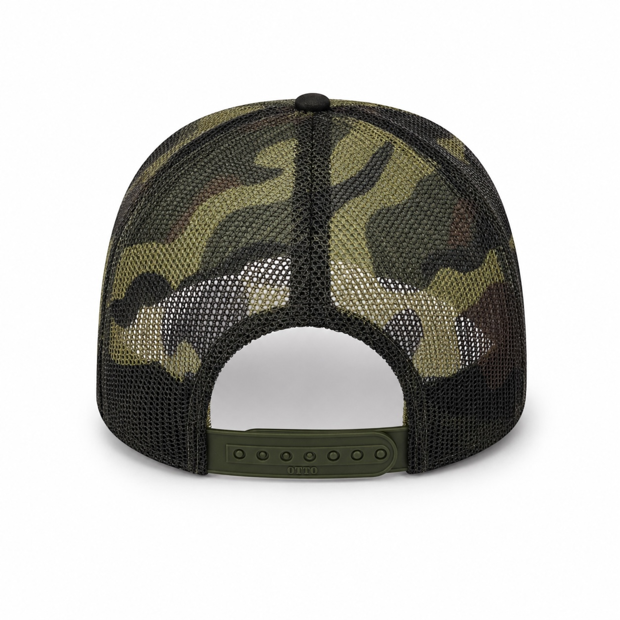 WHITE ASHES TRUCKER HAT (FOREST GREEN)