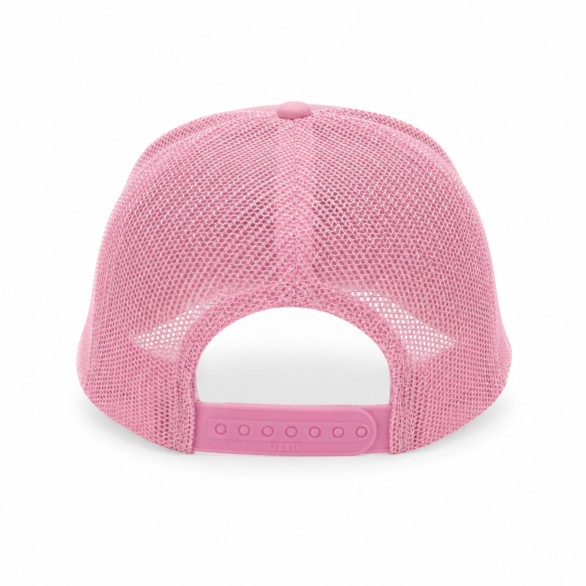 WHITE ASHES TRUCKER HAT (PRETTY PINK)