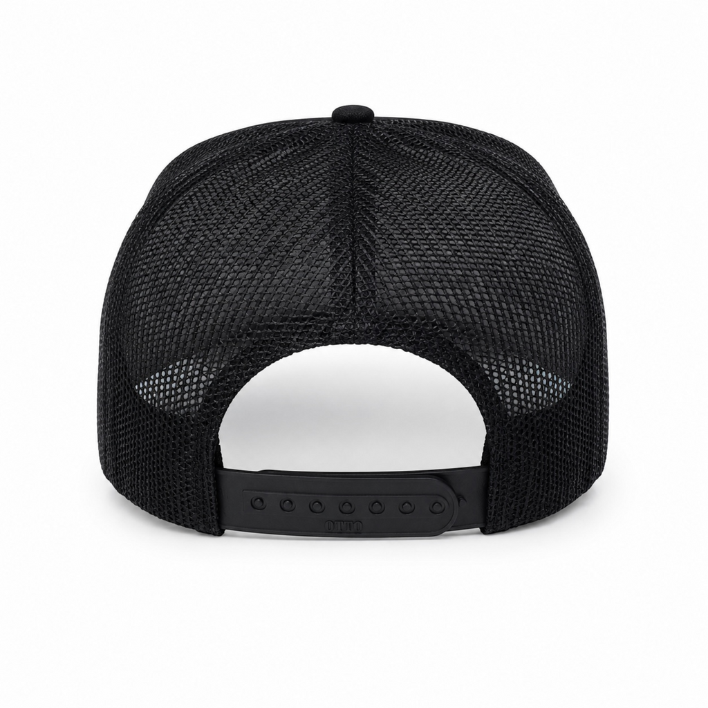 WHITE ASHES TRUCKER HAT (WHITE EMBROIDERY)