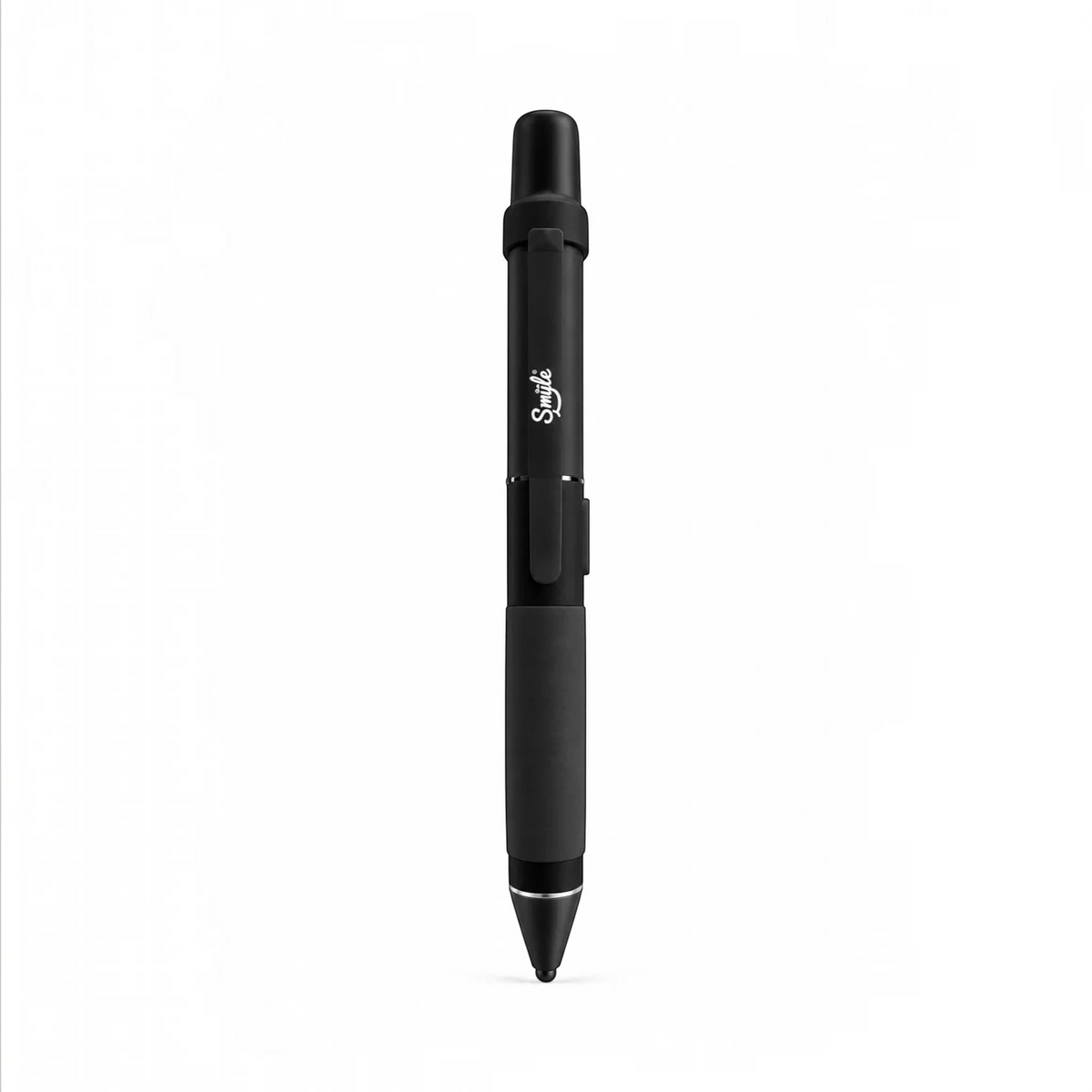 White Ashes Smoke Shop Smyle matte black portable handheld vaporizer with a sleek minimalist design and pocket clip